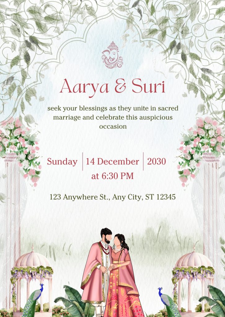Designer Wedding Invitation Cards
