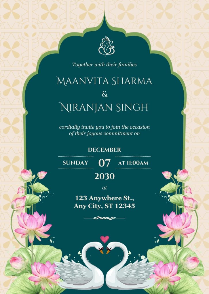 Indian Wedding Invitations Latest Design Cards & Scrolls
