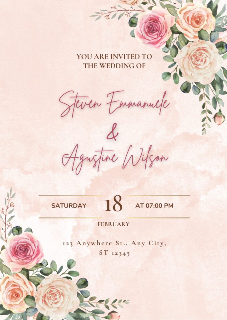 Marriage & Wedding Invitation Cards for WhatsApp