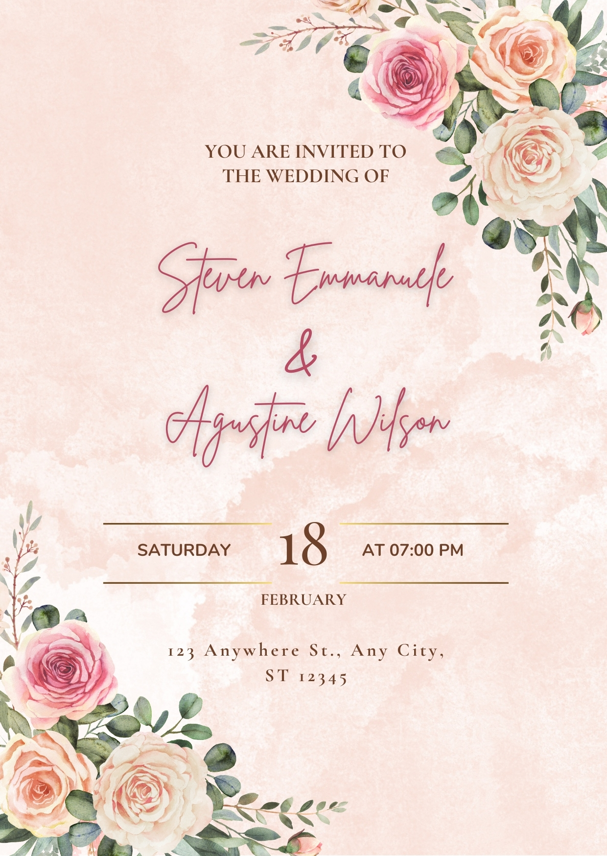Marriage & Wedding Invitation Cards for WhatsApp