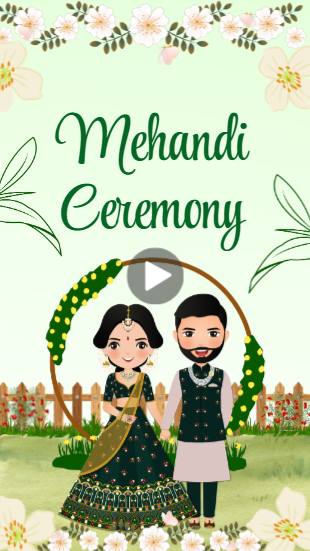 Mehndi Invitation Video Free Templates & Premium Designs