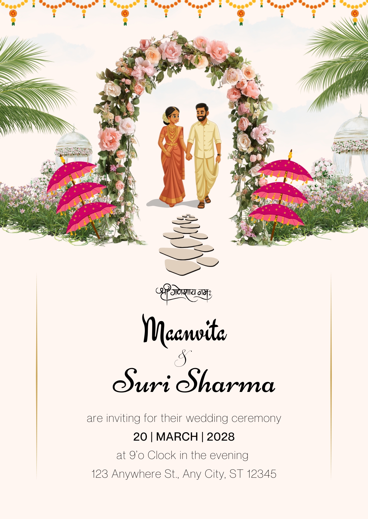 Wedding Card Designs and Invitation Templates Free