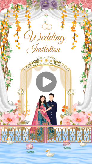 Wedding Digital Invitation Video Template 2026 Free