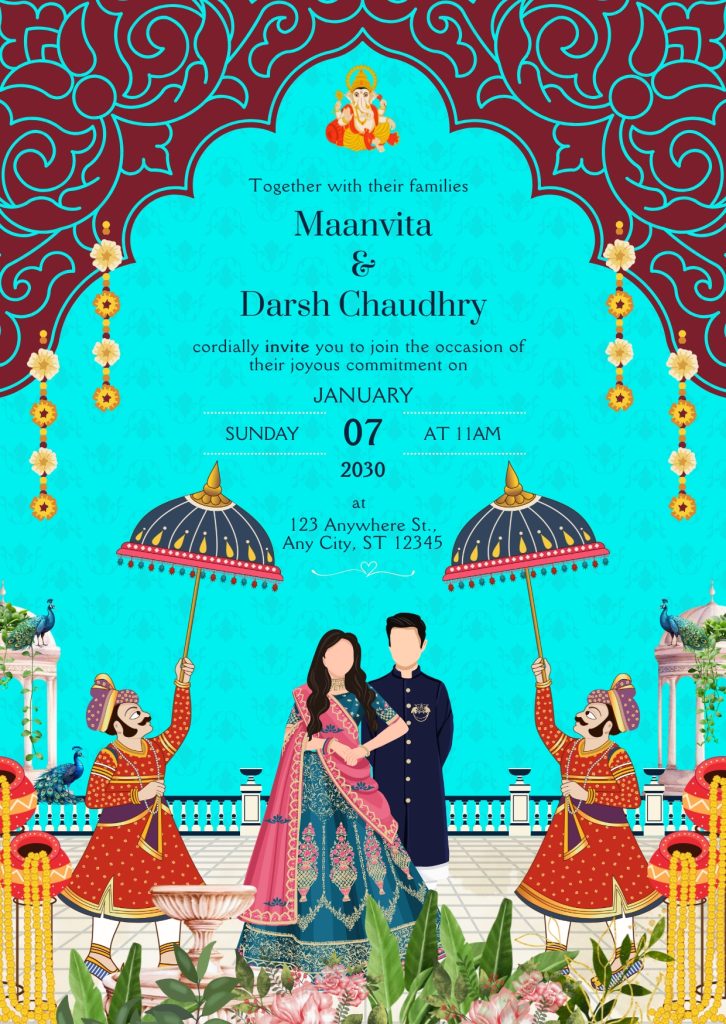 Wedding Invitation Digital Cards