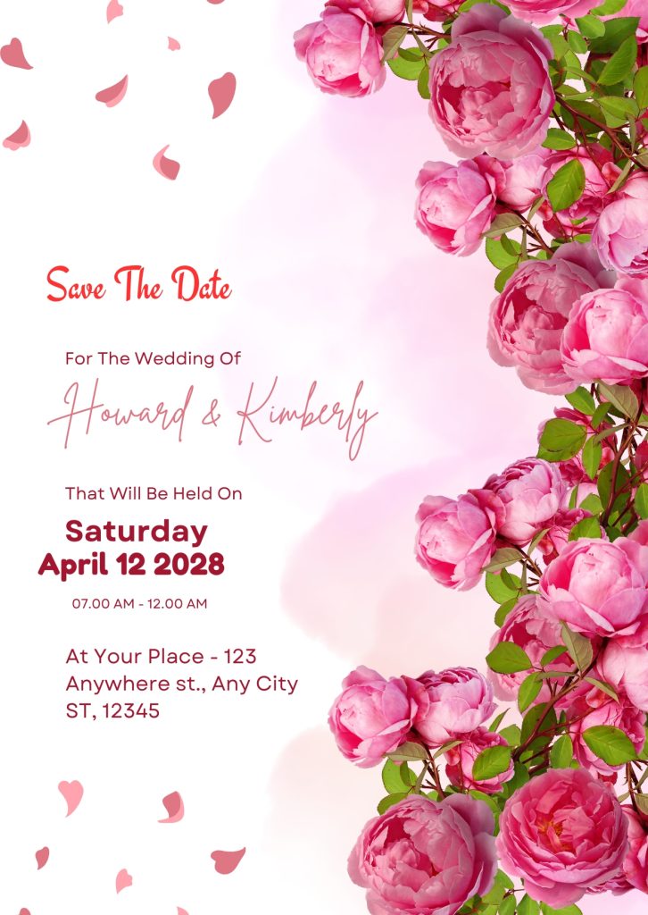 Wedding invitation templates to customize for free