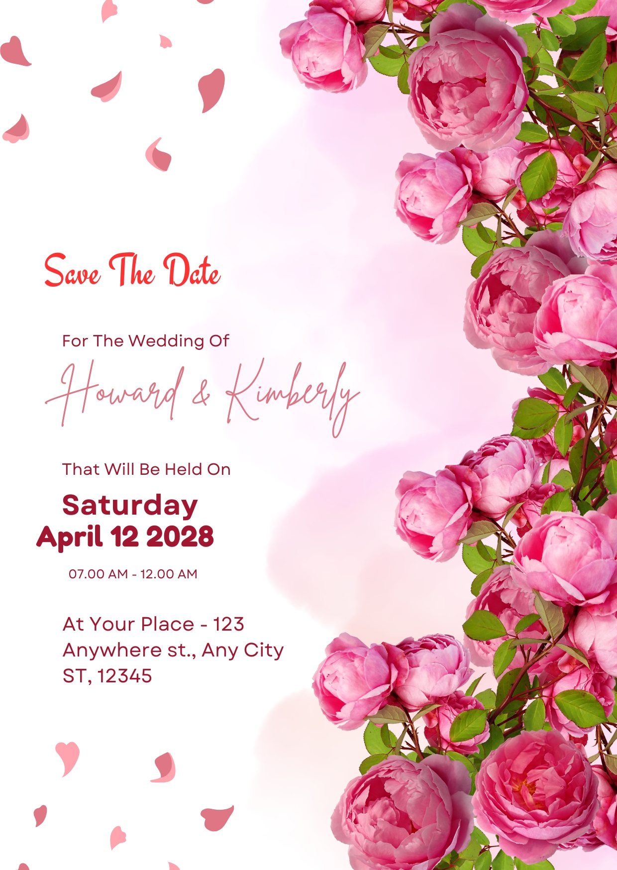 Wedding invitation templates to customize for free